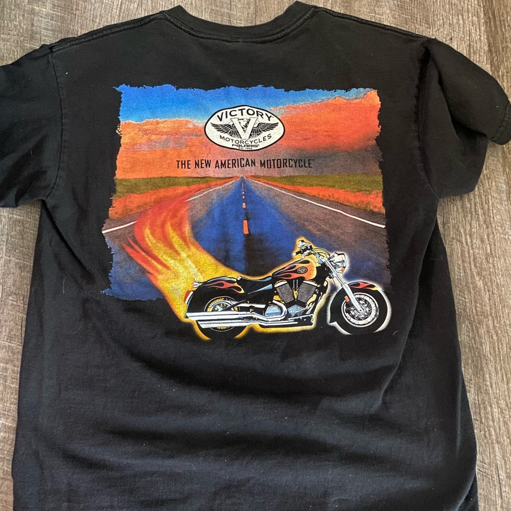Vintage Victory Motorcycle T shirt. Like New!